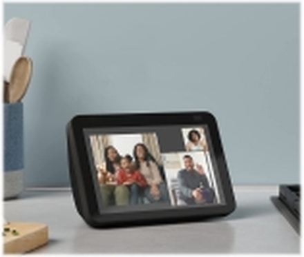Amazon Echo Show 8 (2nd Generation) - Smart display - LCD 8 - trådløs - Bluetooth, Wi-Fi - antrasitt
