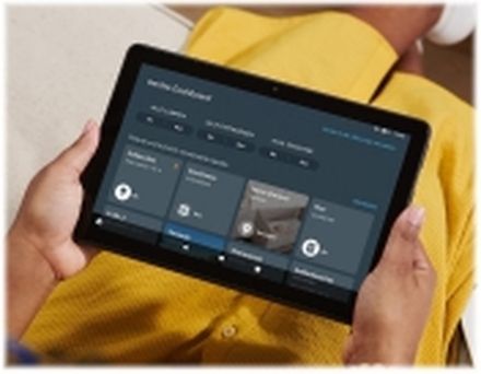 Amazon Fire HD 10 Plus - 11. generasjon - tablet - Fire OS - 32 GB - 10.1 (1920 x 1200) - microSD-spor - skifergrå - med spesialtilbud