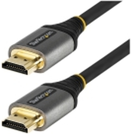 StarTech.com 10ft (3m) Premium Certified HDMI 2.0 Cable with Ethernet, High Speed Ultra HD 4K 60Hz HDMI Cable HDR10, ARC, HDMI Cord For Ultra HD Monitors, TVs, Displays, w/ TPE Jacket - Durable HDMI Video Cable (HDMMV3M) - Premium High Speed - HDMI-kabel 