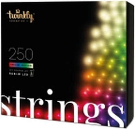Strings Special E 250 LED RGBW 20 meters, Transpar Wire, IP44