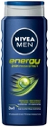 Nivea Energy for men shower gel 500ml