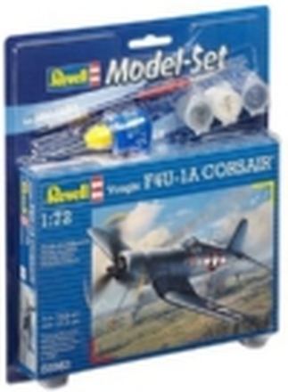 Revell Vought F4U-1D Corsair, modellfly, monteringssett, 1:72, Vought F4U Corsair, plast, Light Practice