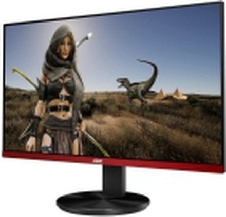 AOC Gaming G2790VXA - LED-skjerm - gaming - 27 - 1920 x 1080 Full HD (1080p) @ 144 Hz - VA - 350 cd/m² - 3000:1 - 1 ms - HDMI, DisplayPort - høyttalere - svart, rød
