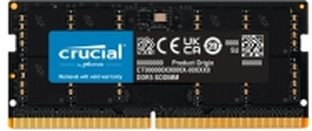 Crucial - DDR5 - modul - 32 GB - SO DIMM 262-pin - 4800 MHz / PC5-38400 - CL40 - 1.1 V - ikke-bufret - ikke-ECC