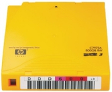 HPE - LTO Ultrium 3 - 400 GB / 800 GB - påskrivningsetiketter - gull - for LTO-4 Ultrium LTO-5 Ultrium StorageWorks SAS Rack-Mount Kit, SB1760 Ultrium 1840, 920