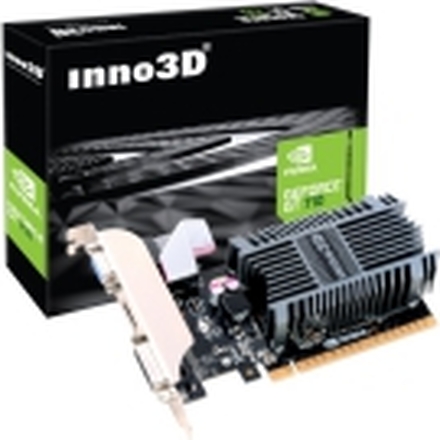 Inno3D GeForce GT 710 LP - Grafikkort - GF GT 710 - 2 GB DDR3 - PCIe 2.0 - DVI, D-Sub, HDMI