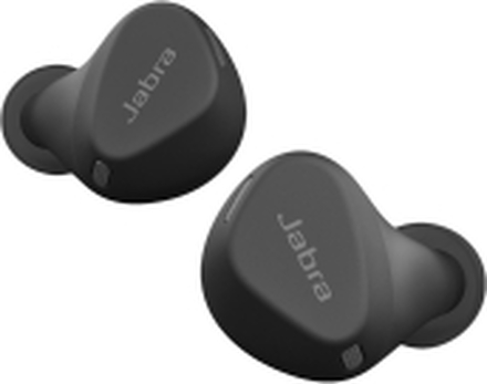 Jabra Elite 4 Active - True wireless-hodetelefoner med mikrofon - i øret - Bluetooth - aktiv støydemping - lydisolerende - svart