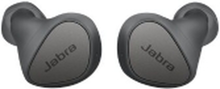 Jabra Elite 3 - True wireless-hodetelefoner med mikrofon - i øret - Bluetooth - lydisolerende - mørk grå
