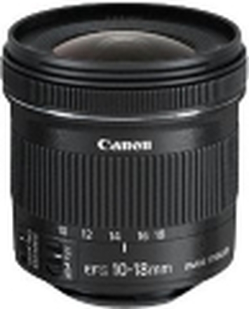 Canon EF-S - Vidvinkel zoom objektiv - 10 mm - 18 mm - f/4.5-5.6 IS STM - Canon EF - for EOS 100, 1200, 70, 700, 7D, Kiss X6i, Kiss X7, Kiss X70, Kiss X7i, Rebel SL1, Rebel T5i