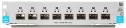 HPE - Utvidelsesmodul - Gigabit Ethernet / 10 Gigabit SFP+ x 8 - for HPE Aruba 5406R 16-port SFP+, 5406R 8-port 1/2.5/5/10GBASE-T PoE+ / 8-port SFP+