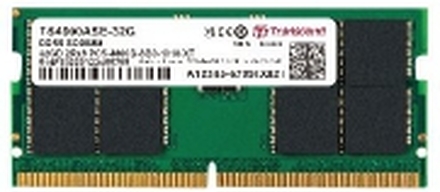 Transcend JetRAM - DDR5 - modul - 32 GB - SO DIMM 262-pin - 4800 MHz / PC5-38400 - CL40 - 1.1 V - ikke-bufret - on-die ECC
