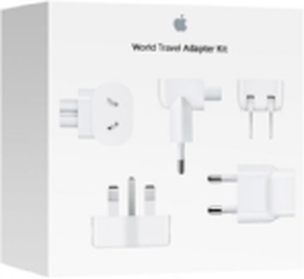 Apple World Travel Adapter Kit - Strømkontaktadaptersett - for MacBook MacBook Air with Retina display MacBook Pro