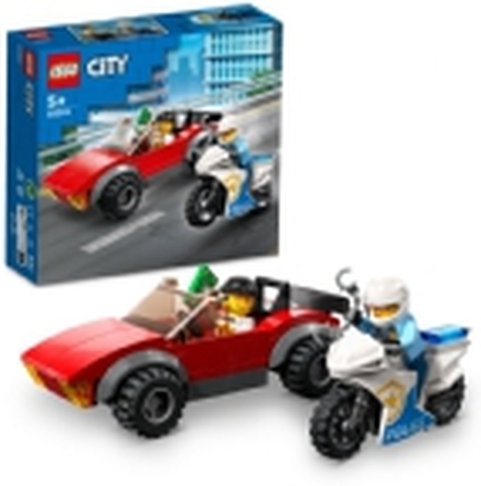 LEGO City 60392 Politimotorsykkel på biljakt