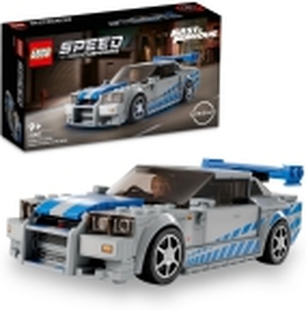 LEGO Speed Champions 76917 2 Fast 2 Furious Nissan Skyline GT-R (R34)