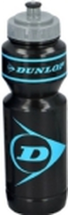 Dunlop - 1 L sportsvannflaske med stor kapasitet (svart)