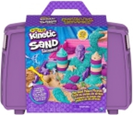 Kinetic Sand Mermaid Palace Playset, Kinetisk sand for barn, 3 år, Flerfarget