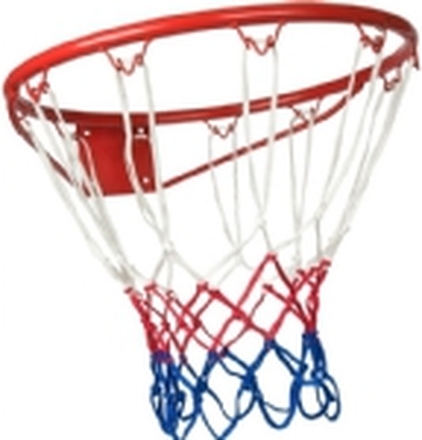 Enero Basketballbøyle 43 cm med Enero nett, rød
