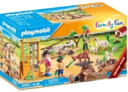 Playmobil FamilyFun Petting Zoo, Familie, 4 år, Flerfarget