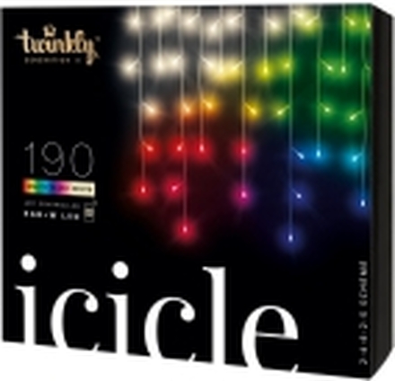 Twinkly Icicle Special Edition 190 LEDs RGBW - 5x0,6 meter/190 lys