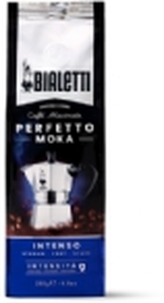 Bialetti Perfetto Moka Intens, 250 g, Mørkbrent, Kaffe, 30% Arabica, 70% robust, Veske