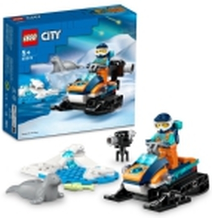 LEGO City 60376 Polarutforsker med snøskuter