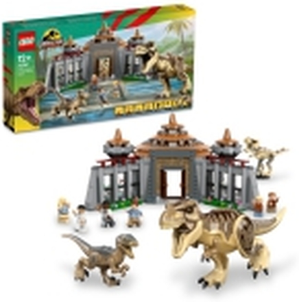 LEGO Jurassic World 76961 Besøkssenter: T. rex og Raptor angriper