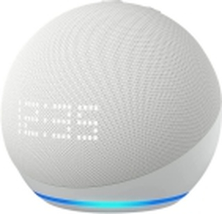 Amazon Echo Dot (5th Generation) - Smarthøyttaler - Bluetooth, Wi-Fi - Appstyrt - Isbrehvit