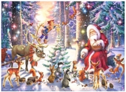 Ravensburger XXL - Forest Christmas - puslespill - 100 brikker