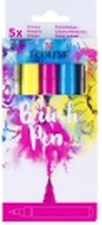 Ecoline Brush Pen set Primary | 5 colours