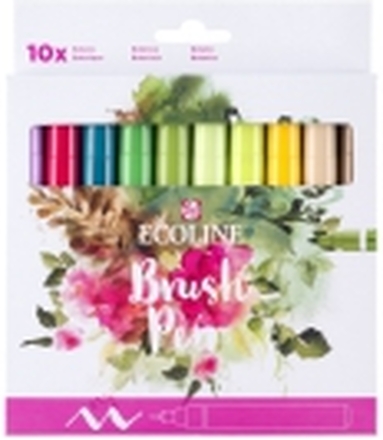 Ecoline Brush Pen set Botanic | 10 colours