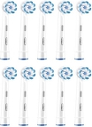 Oral-B Pro Sensitive Clean Brush tips Hvid, 10 stk. Ekstra tandbørstehoveder