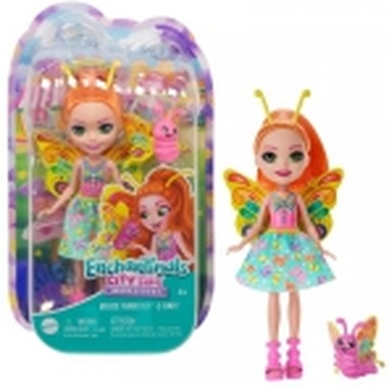 Enchantimals Lalka Motyl Belisse Butterfly + figurka Dart HKN12 MATTEL