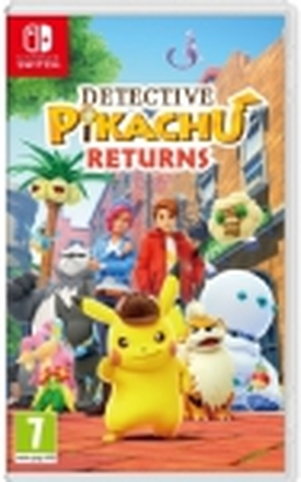 Nintendo Detective Pikachu Returns, Nintendo Switch, E (Alle), Fysisk medium