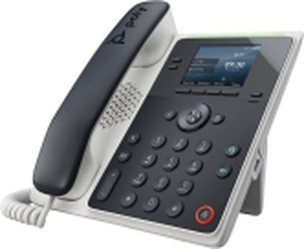 P-y Edge E100 - VoIP-telefon med anrops-ID/samtale venter - treveis anropskapasitet - SIP, SDP