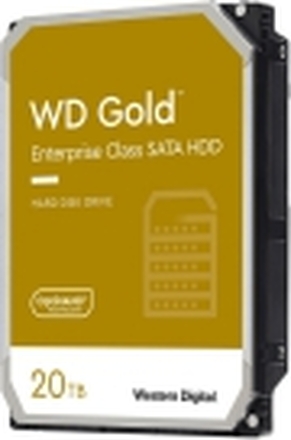 WD Gold WD202KRYZ - Harddisk - Enterprise - 20 TB - intern - 3.5 - SATA 6Gb/s - 7200 rpm - buffer: 512 MB