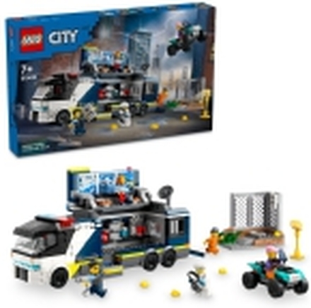 LEGO City 60418 Politiets mobile etterforskningslab