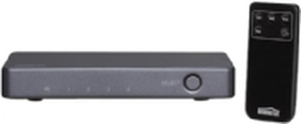 Marmitek Connect 620 UHD 2.0 - Video/audio switch - 4 x HDMI - stasjonær