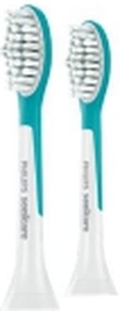 Philips Sonicare For Kids HX6042 - Utskiftningsbørstehode - for tannbørste - akvamarin (en pakke 2)