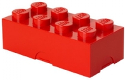LEGO Lunch Box - Matlagringsbeholder - kubus - knallrød