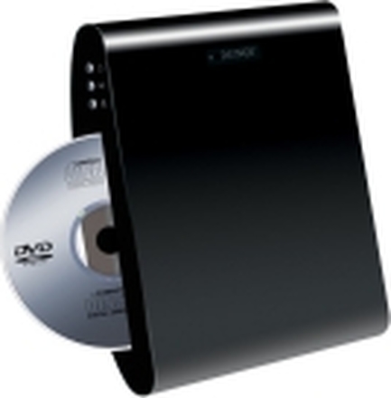 DENVER DWM-100USB - DVD spiller - Oppgradering - kan monteres på vegg - svart