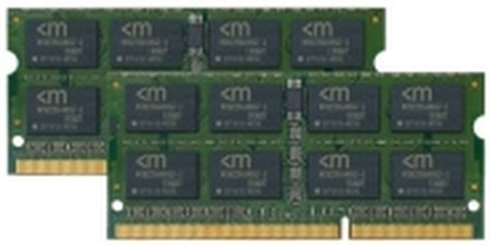 Mushkin Essentials - DDR3 - sett - 16 GB: 2 x 8 GB - SO DIMM 204-pin - 1600 MHz / PC3-12800 - CL11 - 1.35 V - ikke-bufret - ikke-ECC