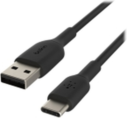 Belkin BOOST CHARGE - USB-kabel - 24 pin USB-C (hann) til USB (hann) - 2 m - svart