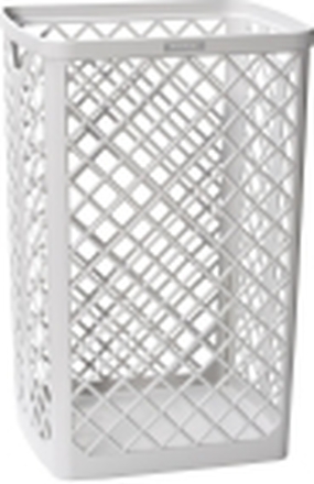 Affaldskurv Katrin 40 ltr. plast hvid - (6 stk.)