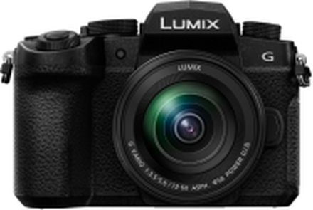 Panasonic Lumix G DC-G91M - Digitalkamera - speilløst - 20.3 MP - Four Thirds - 4K / 30 fps - 5optisk x-zoom 12 - 60 mm-linse - Wi-Fi, Bluetooth - svart