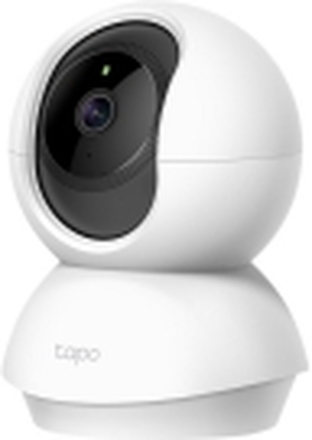Tapo C200 - Nettverksovervåkingskamera - panorering / tipping - farge (Dag og natt) - 1920 x 1080 - 1080p - fastfokal - lyd - trådløs - Wi-Fi - H.264 - DC 9 V