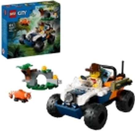 LEGO City 60424 Jungelutforsker med ATV og rød panda
