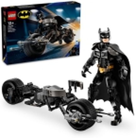 LEGO Super Heroes 76273 Byggbar Batman™-figur og batpod-sykkelen