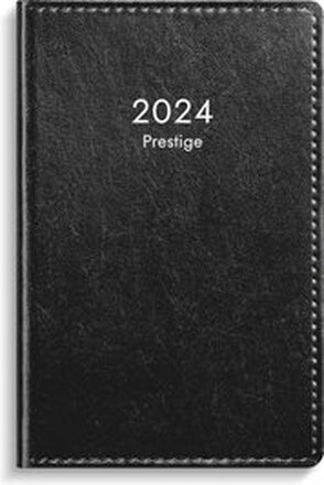 Kalender 2024 Prestige svart konstläder inb