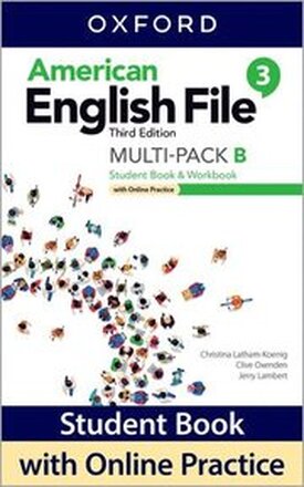 American English File: Level 3: Student Book/Workbook Multi-Pack B with Online Practice