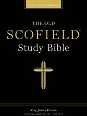 The Old Scofield Study Bible, KJV, Classic Edition - Bonded Leather, Navy, Thumb Indexed